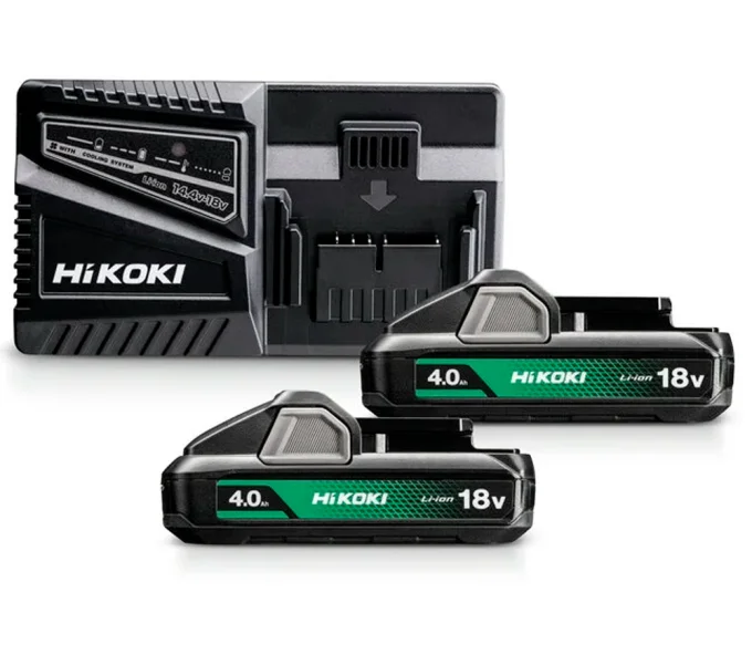 Încărcător cu 2 acumulatoare HIKOKI UC18YFSLWEZ 90w 14.4-18V 3.5A-1