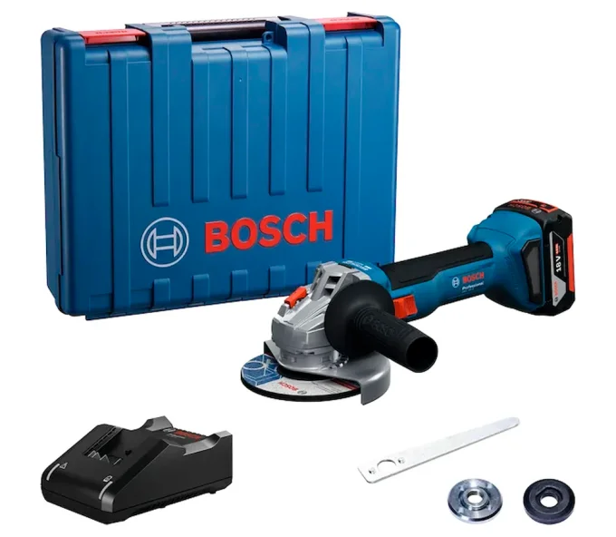 Угловая шлифмашина аккумуляторная BOSCH GWS 18V-8 125мм 18В 4Ач-2