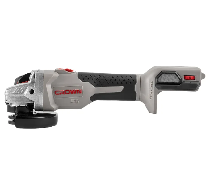 Угловая шлифмашина аккумуляторная CROWN CT23008-125HX-5 IMC 125мм 20В 5Ач-3