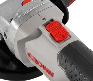 Угловая шлифмашина аккумуляторная CROWN CT23008-125HX-5 IMC 125мм 20В 5Ач-7
