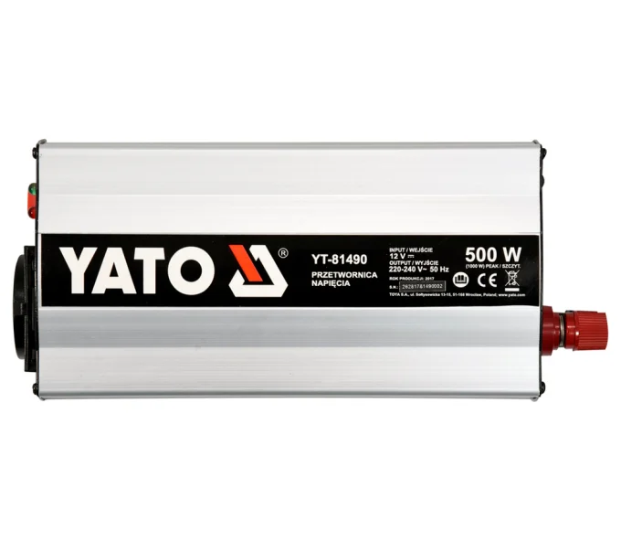 Преобразователь напряжения YATO YT81490 0.5квт 12В-2