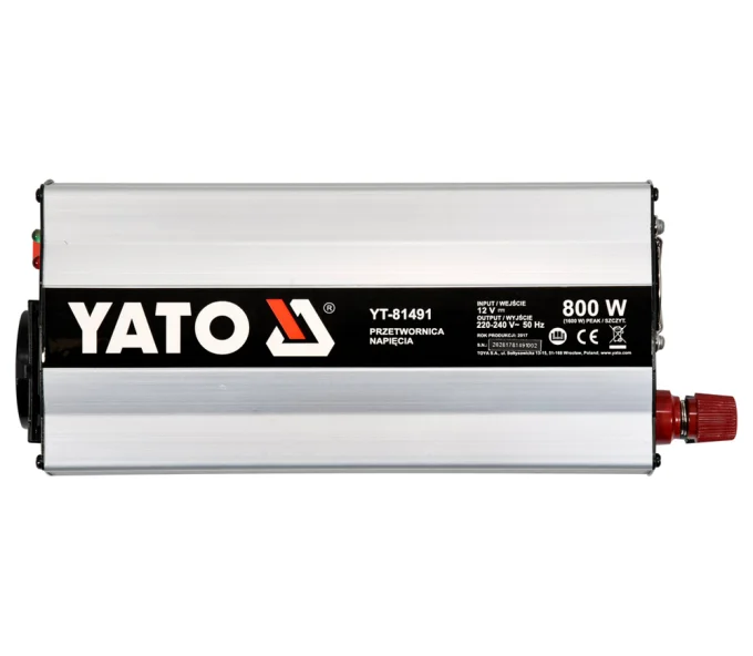 Преобразователь напряжения YATO YT81491 0.8квт 12В-2