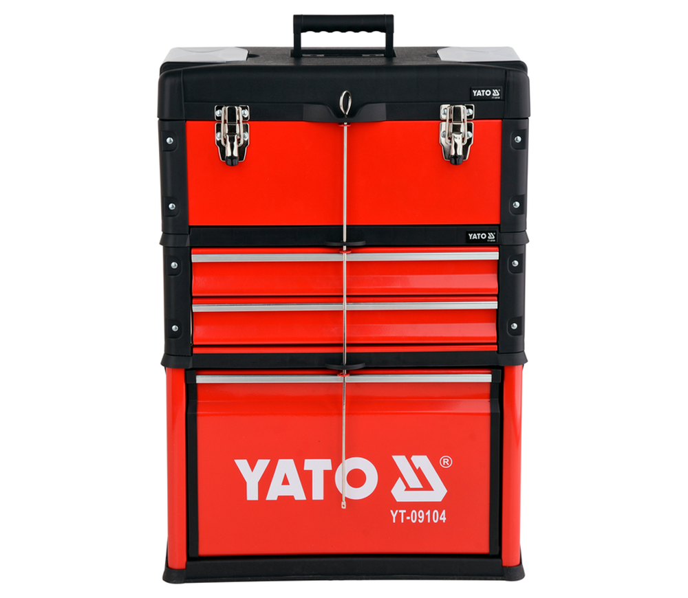 Cărucior modular pentru scule YATO YT09104 (3 module, 78 piese)-2