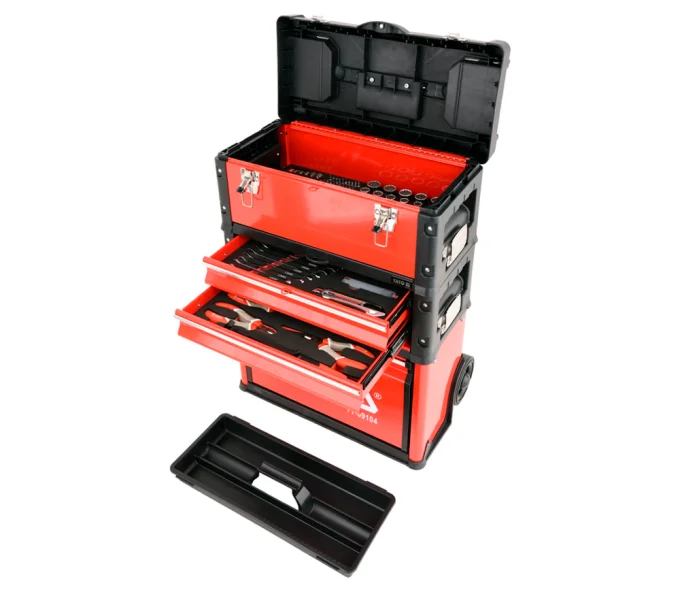 Cărucior modular pentru scule YATO YT09104 (3 module, 78 piese)-3