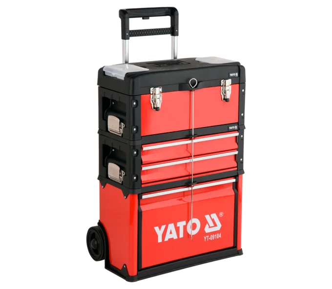 Cărucior modular pentru scule YATO YT09104 (3 module, 78 piese)-1