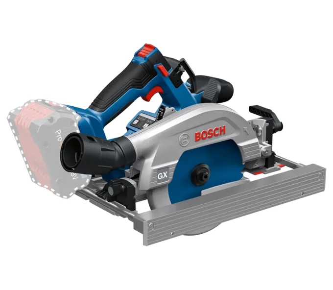 Fierăstrău circular cu acumulator BOSCH GKS 18V-57-2 GX (Solo) 165mm 18V-1