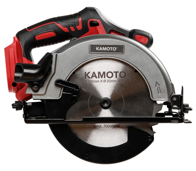 Fierăstrău circular cu acumulator (fara bat) KAMOTO CSB190 190mm 20V-5