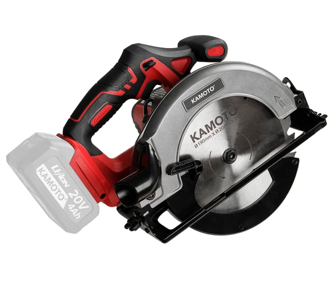 Fierăstrău circular cu acumulator (fara bat) KAMOTO CSB190 190mm 20V-1