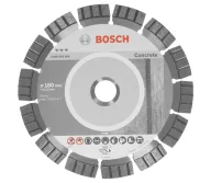 Disc de tăiat cu diamant BOSCH Best for Concrete 180mm Segmentat Beton/Piatră/Cărămidă-1