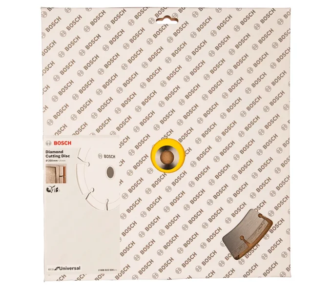Disc de tăiat cu diamant BOSCH ECO For Universal 350mm Segmentat Beton/Piatră/Cărămidă-3
