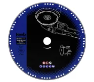 Disc de tăiat cu diamant KWB K720840 230mm Solid Metal-1