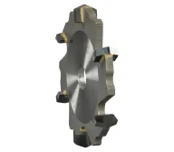 Disc de frezare caneluri MAKITA B-48860 118mm  V-Canele Aluminiu-2