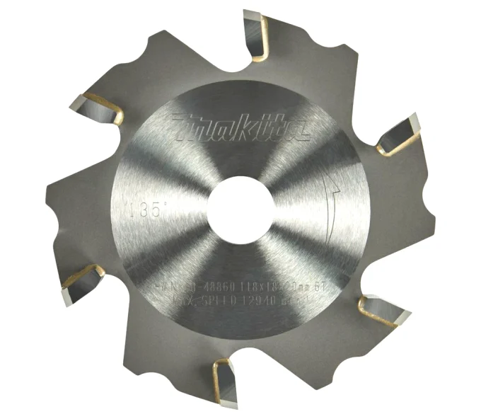 Disc de frezare caneluri MAKITA B-48860 118mm  V-Canele Aluminiu-1