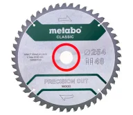 Disc pentru fierastrau electric METABO Classic 254x30 48 WZ 5 254mm 1.8mm Lemn-1