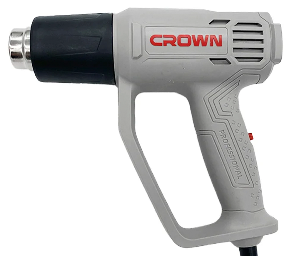 Фен строительный CROWN CT19041K 1800вт 600°C