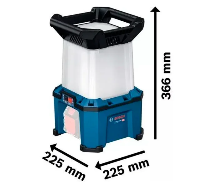 Lanternă construcții cu acumulator BOSCH GLA 18VH-7500 Professional (Solo) 3750/7500lm 18V-3