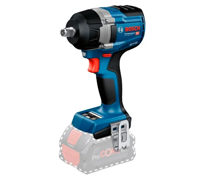 Гайковерт аккумуляторный (без АКБ) Bosch GDS 18V-750 C (L-BOXX + Bluetooth) 18В 1000Нм-3
