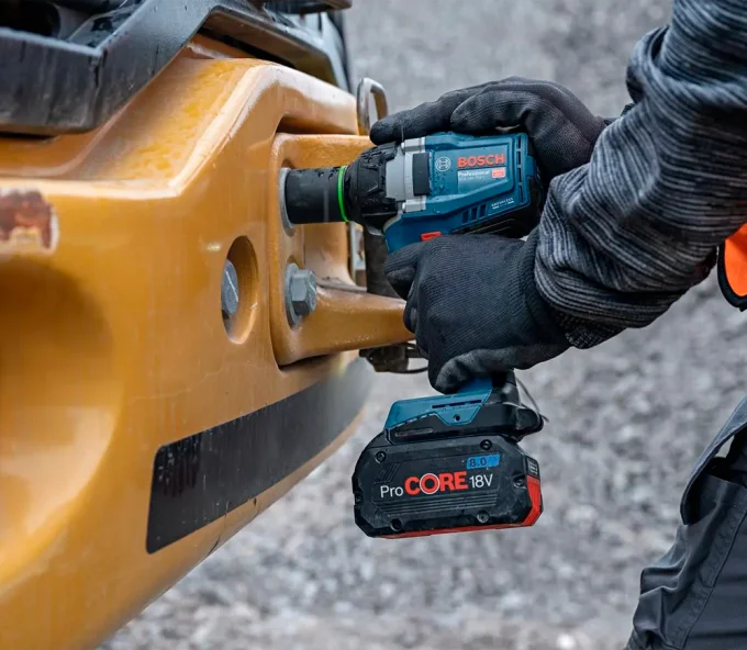 Гайковерт аккумуляторный (без АКБ) Bosch GDS 18V-750 C (L-BOXX + Bluetooth) 18В 1000Нм-7