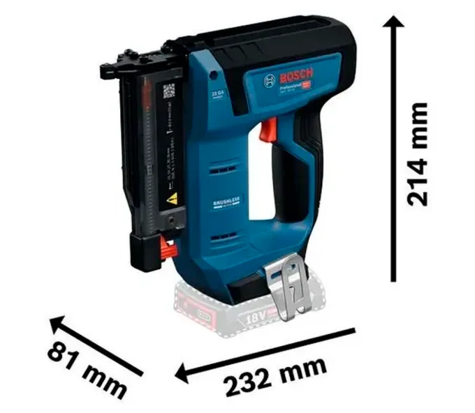 Аккумуляторный штифтозабиватель BOSCH GNH 18V-35 18В-3