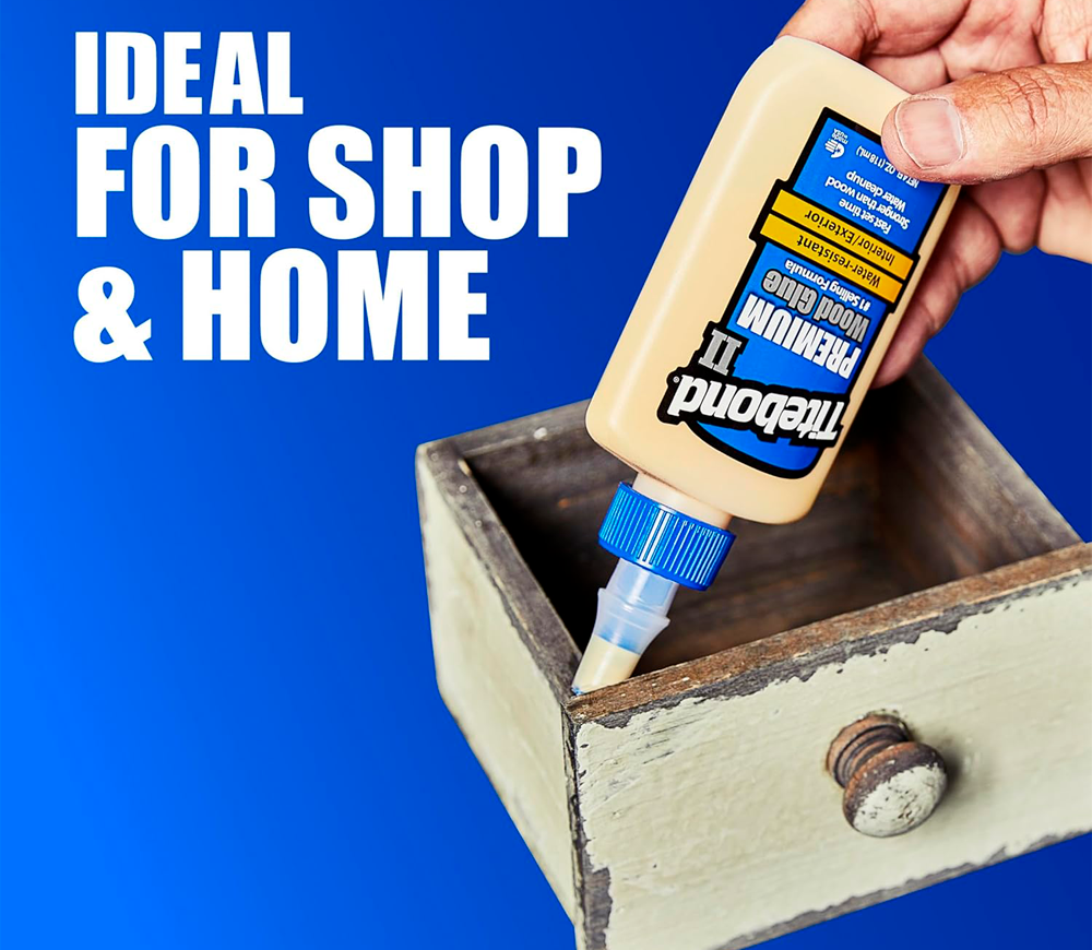 Клей для дерева ПВА жидкий Titebond II Premium Wood Glue 0.946л photo 3