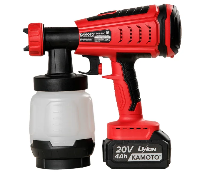 Pulverizator de vopsea fără fir (fara bat) KAMOTO SGB300 20V-3