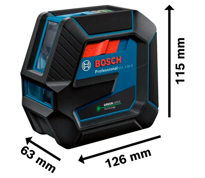Nivelă cu laser BOSCH GCL 2-50 G (+Trepied) 2fascicole 15m-2