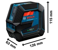 Nivelă cu laser BOSCH GCL 2-50 G (+Trepied) 2fascicole 15m-2