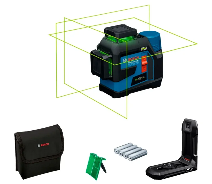 Nivelă cu laser BOSCH GLL 12V-100-33 CG 3fascicole 30m-2