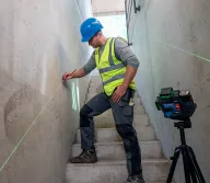 Nivelă cu laser BOSCH GLL 12V-100-33 CG 3fascicole 30m-8
