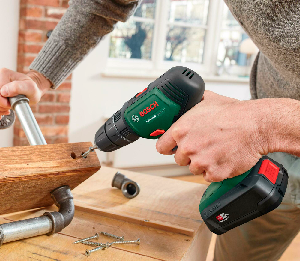 Шуруповёрт аккумуляторный ударный BOSCH UniversalImpact 18В 1.5Ач-7