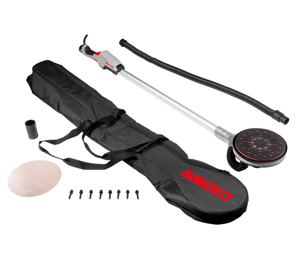 Mașină de șlefuit pereți extensibilă CROWN CT13714L TB 400w 225mm-8