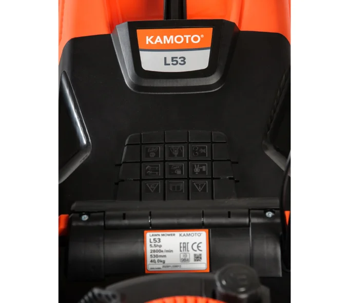 Mașină de tuns gazonul cu benzină KAMOTO L53 530mm 5.5cp-4
