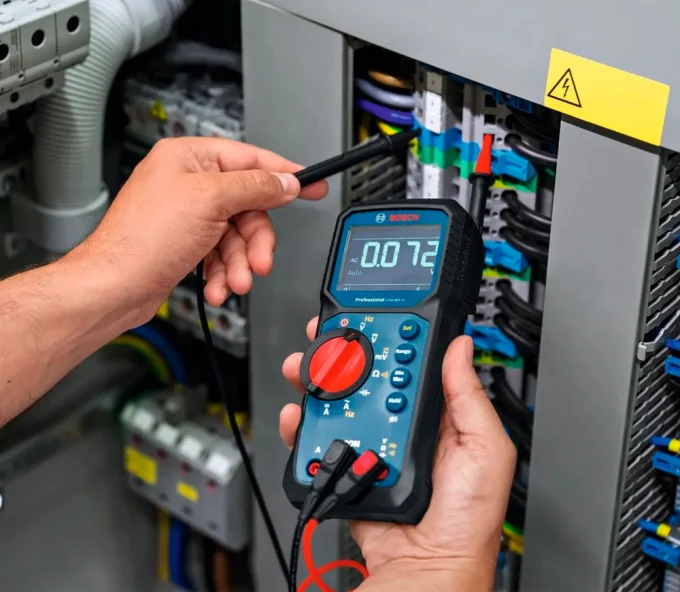 Multimetru digital BOSCH Bosch GDM 600-15 + MH 1 0/600V 0/10A-10