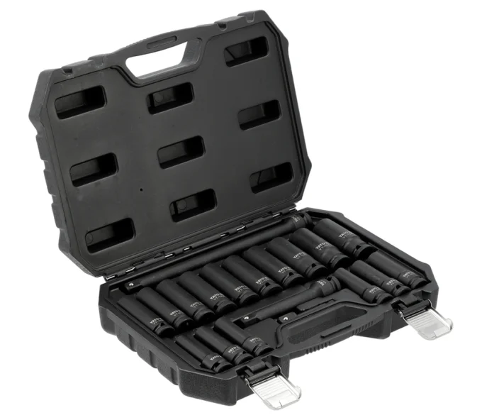 Set capete tubulare de impact lungi YATO YT10556 8-24 mm-1