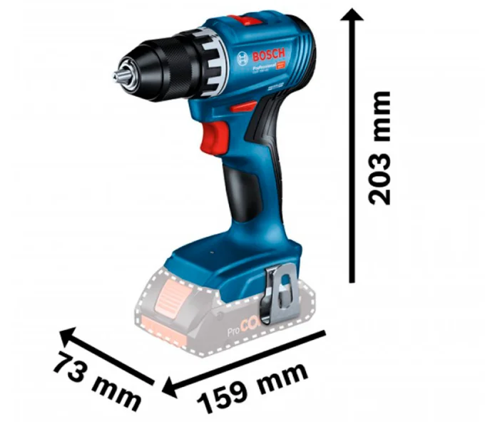 Набор аккумуляторных инструментов BOSCH Professional 18V (GBH + GWS + GSR)-5
