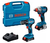 Set de unelte cu acumulator BOSCH GDX 18V-285 + GSR 185-LI-1