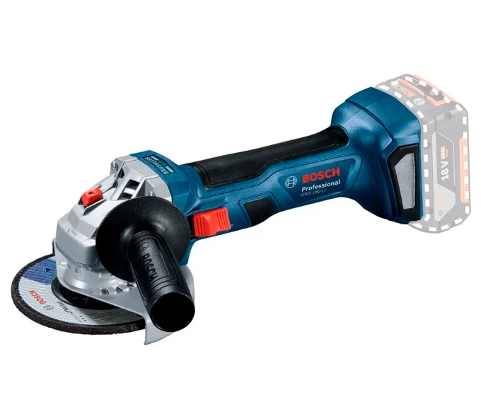 Set de unelte cu acumulator BOSCH GSR 18V-50 + GWS 180-Li Bosch Professional-5