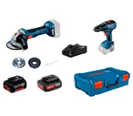 Set de unelte cu acumulator BOSCH GSR 18V-50 + GWS 180-Li Bosch Professional-6