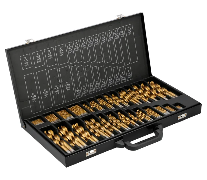 Set burghiuri pe metal YATO YT44595 1-13mm HSS-1