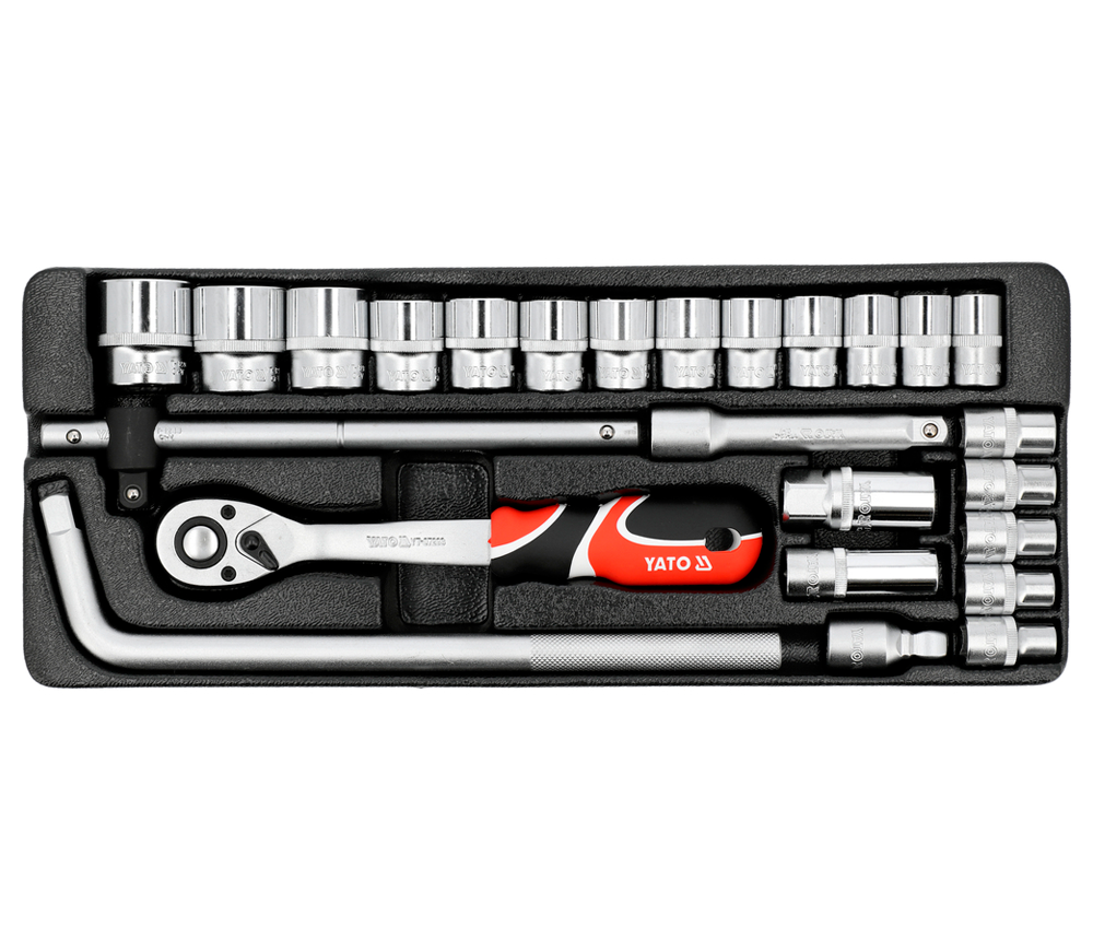 Головки торцевые YATO YT12671 10-32 мм-2