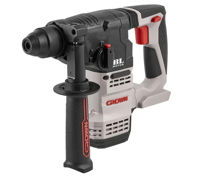 Перфоратор аккумуляторный CROWN CT28001HX-5 IMC 2.3Дж 20В 5Ач-4