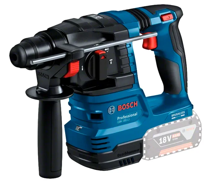Ciocan rotopercutor cu acumulator BOSCH GBH 185-LI 1.9J 18V-2