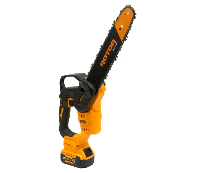 Fierăstrău cu lanț cu acumulator ROTOR RCS12 300mm 21V 3Ah-2