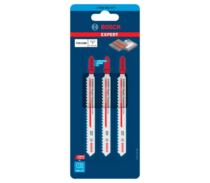 Set lame ferestrău pendular BOSCH EXPERT T 301 CHM 117mm Plastic/Composit-2