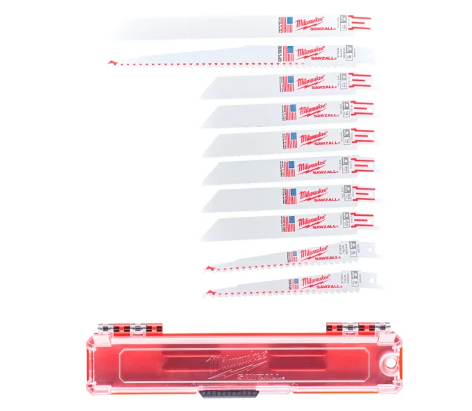 Set pânze pentru ferăstrău sabie MILWAUKEE SAWZALL  150/230mm Lemn/Plastic/Metal-1