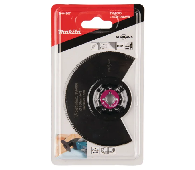 Pânză segmentată MAKITA B-64967 100mm Cauciuc/Carton-3
