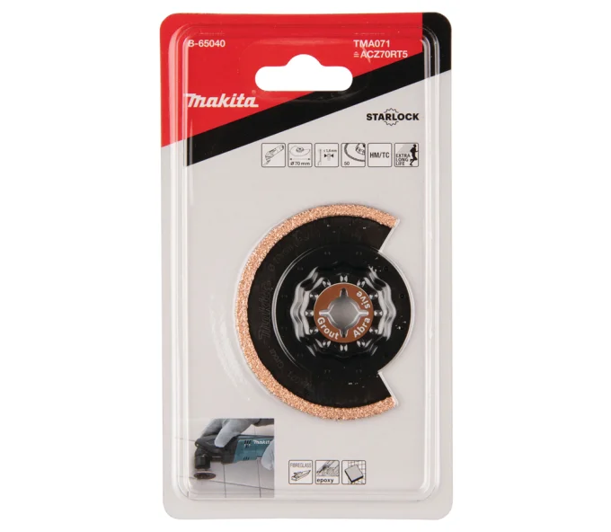P&acirc;nză segmentată MAKITA B-65040 70mm Ceramică/Adeziv-3