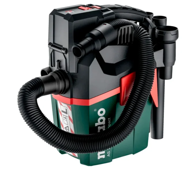 Пылесос промышленный 18В METABO AS 18 L PC Compact (Solo) 120мбар 6л-1