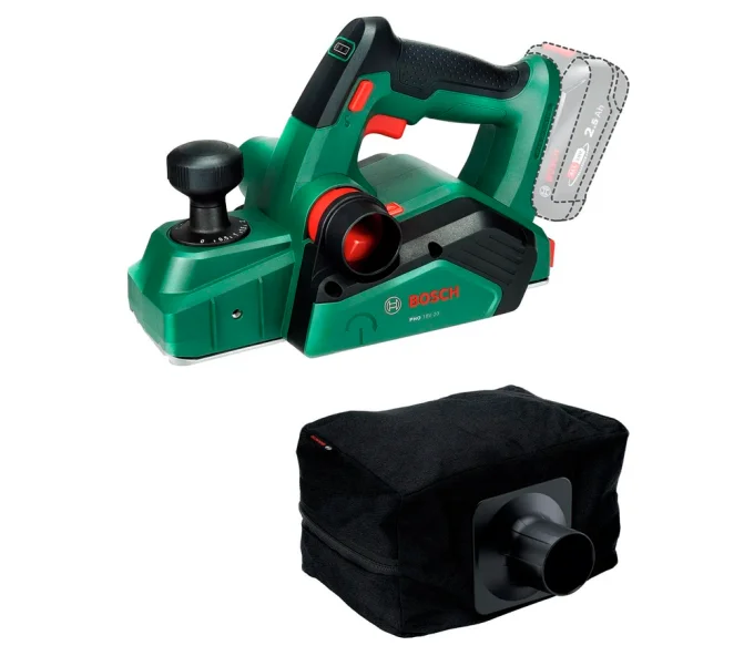 Рубанок аккумуляторный BOSCH PHO 18V-20 (Solo) 18В  82мм-1