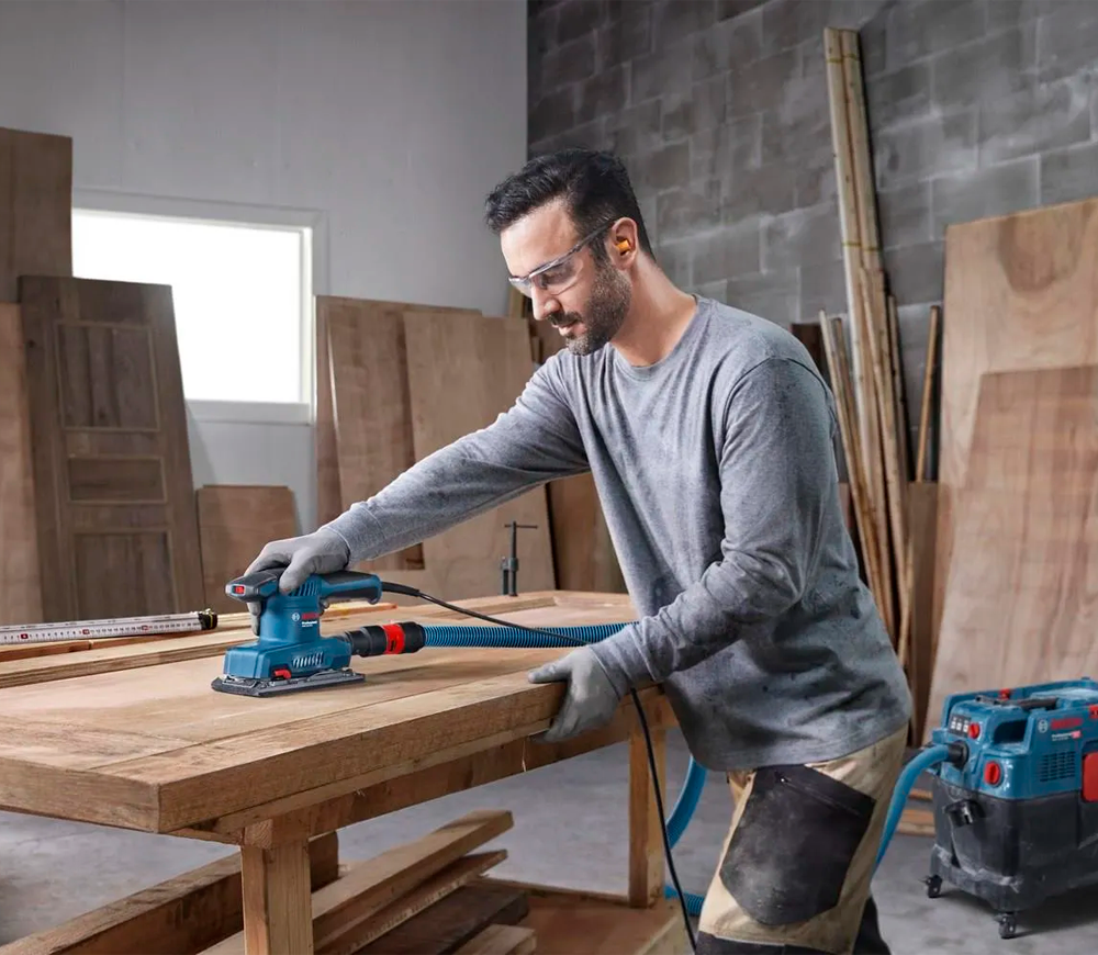 Шлифмашина вибрационная BOSCH GSS 20-18 A Professional 200вт-5